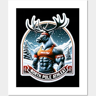 North Pole Athlete Posters and Art